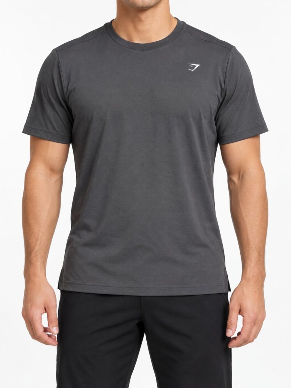 Gymshark Men’s Gray Performance Workout T-Shirt Size L